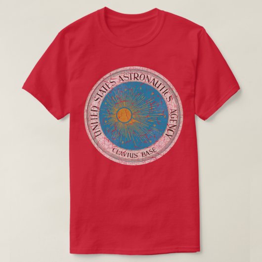 United Staat Astronautics Agency 2001 T-Shirt (Design vorne)