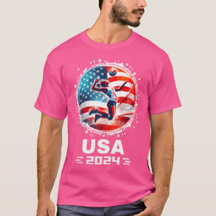 United Staaten American Flag Women Vo T-Shirt