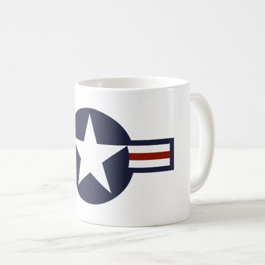 United Staaten - Amerikanische Landesflagge Kaffeetasse (VorderseiteRechts)