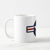 United Staaten - Amerikanische Landesflagge Kaffeetasse (Links)