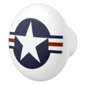United Staaten - Amerikanische Landesflagge Keramikknauf (Rechts)