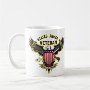 United Staaten Armed Forces Veteran Kaffeetasse