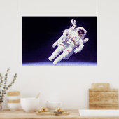 United Staaten Astronaut Poster (Küche)