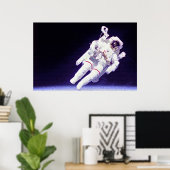 United Staaten Astronaut Poster (Heimbüro)