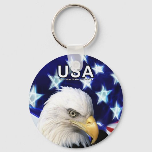 United Staaten Bald Eagle Key Chain Schlüsselanhänger (Vorderseite)