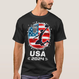 United Staaten Basketball Usa Team 2024 Ba T-Shirt