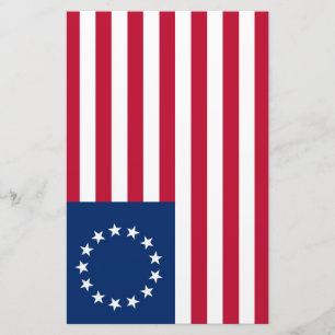 United Staaten Betsy Ross Flag Briefpapier