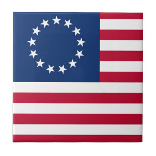 United Staaten Betsy Ross Flag Fliese