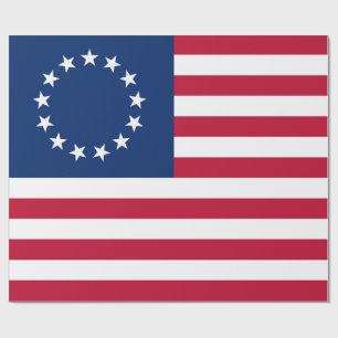 United Staaten Betsy Ross Flag Geschenkpapier
