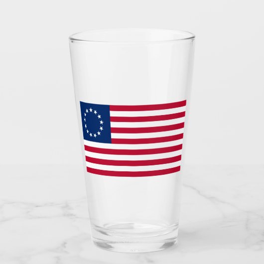 United Staaten Betsy Ross Flag Glas (Vorderseite)