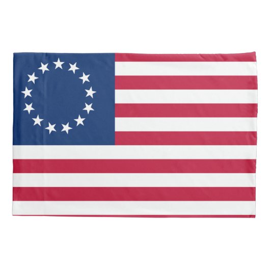 United Staaten Betsy Ross Flag Kissenbezug (Rückseite)