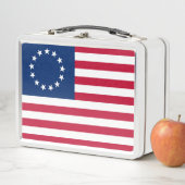 United Staaten Betsy Ross Flag Metall Brotdose (Beispiel)