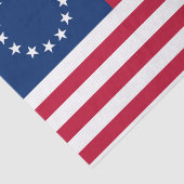 United Staaten Betsy Ross Flag Seidenpapier (Ausschnitt)