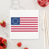 United Staaten Betsy Ross Flag Serviette (Beispiel)