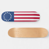 United Staaten Betsy Ross Flag Skateboard (Horizontal)