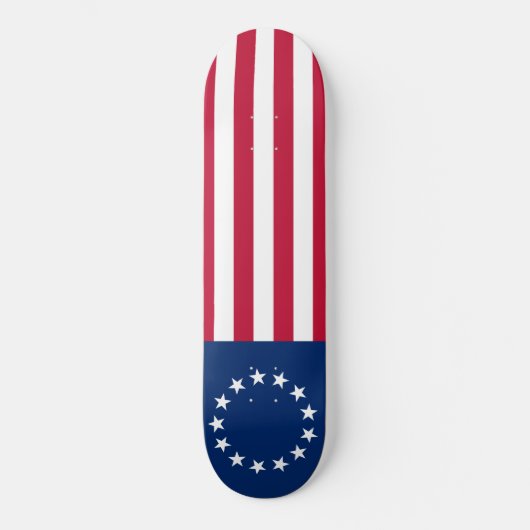 United Staaten Betsy Ross Flag Skateboard (Vorderseite)