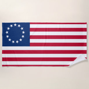 United Staaten Betsy Ross Flag Strandtuch