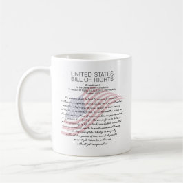 United Staaten Bill of Rights. Fünfter Änderungsan Kaffeetasse
