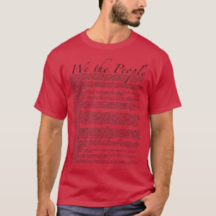 United Staaten Bill of Rights US-Verfassung 6026 T-Shirt