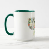United Staaten Blume Map - Unser National Bouquet Tasse (Links)