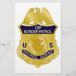 United Staaten Border Patrol Abzeichen Immigration Flyer