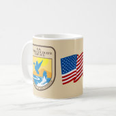 United Staaten Fish and Wildlife Service Kaffeetasse (Vorderseite Links)