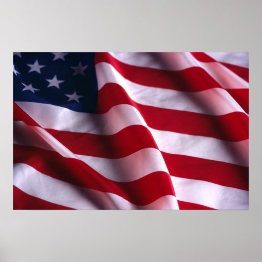 United Staaten Flag Poster Print (Vorne)