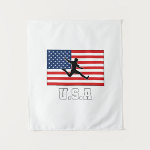 United Staaten Football Soccer Team USMNT Wandteppich