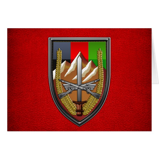 United Staaten Forces Afghanistan (Vorderseite (Horizontal))