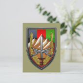 United Staaten Forces Afghanistan Postkarte (Stehend Vorderseite)