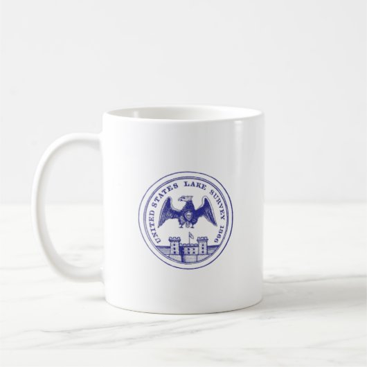 United Staaten Lake Survey 1866 Tasse (Links)