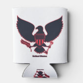 United Staaten Large Eagle Custom Dosenkühler (Rückseite)