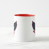 United Staaten Large Eagle Two-Tone Tasse (Zentrum)