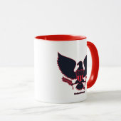 United Staaten Large Eagle Two-Tone Tasse (VorderseiteRechts)