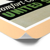 United Staaten Line U. S. L. Poster (Ecke)