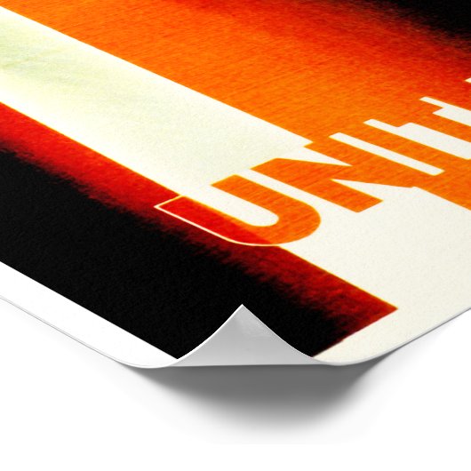 United Staaten Lines Poster (Ecke)