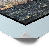 United Staaten Lines S America aquarelle Poster (Ecke)