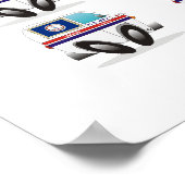 United Staaten Mail Trucks Poster (Ecke)