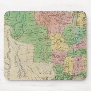United Staaten Map 2 Mousepad