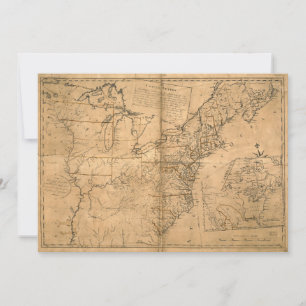 United Staaten Map gemäß Pariser Vertrag
