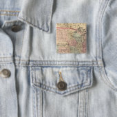 United Staaten Map mit Pony Express Route Button (Beispiel)