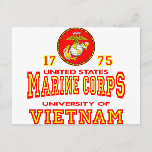 United Staaten Marine Corps University of Vietnam Postkarte