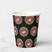 United Staaten Marines | Siegel 1 des Meereskorps Pappbecher (Rückseite)