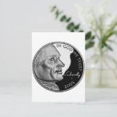 United Staaten Nickel Postkarte (Stehend Vorderseite)