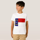 United Staaten North Carolina Flag T-Shirt (Vorne ganz)