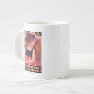 United Staaten of AmericaWar II Promotional Jumbo-Tasse