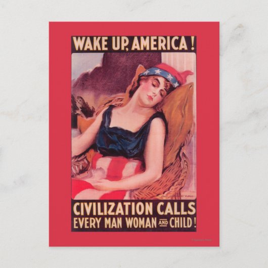 United Staaten of AmericaWar II Promotional Postkarte (Vorderseite)