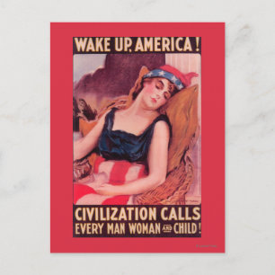 United Staaten of AmericaWar II Promotional Postkarte