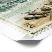 United Staaten Postage Briefmarke Foto Print (Ecke)