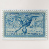 United Staaten Postage Briefmarke Jigsaw Puzzle (Horizontal)